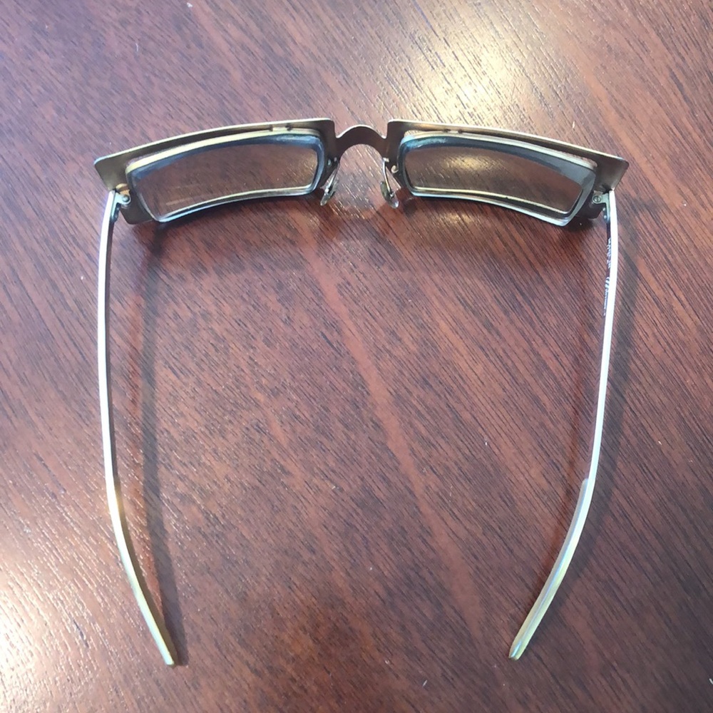 Vintage Rectangular Eyeglass Frames - image 3